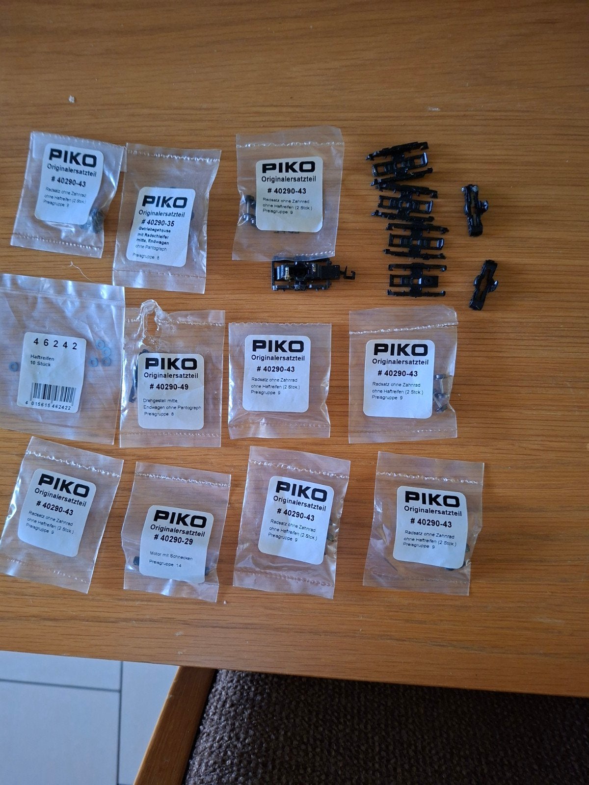 Piko onderdelen nieuw, Hobby en Vrije tijd, Modeltreinen | N-Spoor, Ophalen of Verzenden, Nieuw, Gelijkstroom, Piko