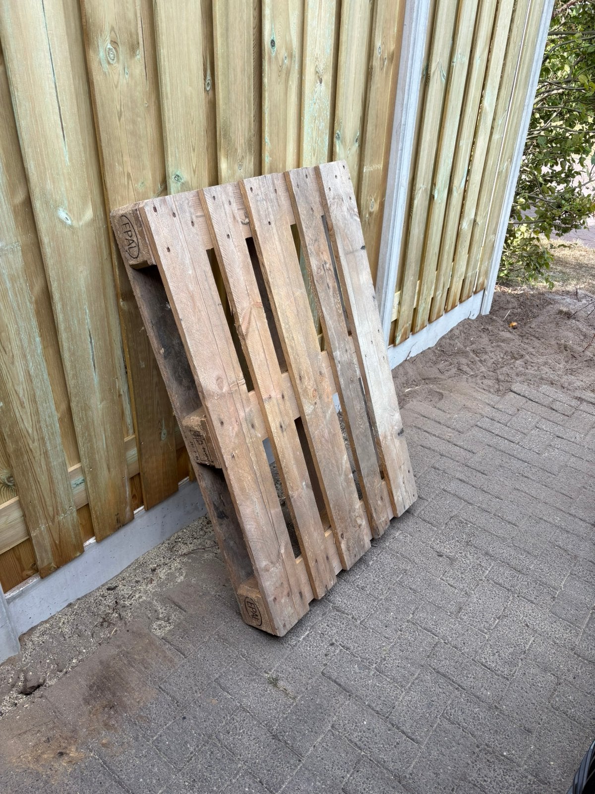 Euro pallet, Doe-het-zelf en Verbouw, Hout en Planken, Ophalen, Overige typen, Nieuw, Minder dan 200 cm