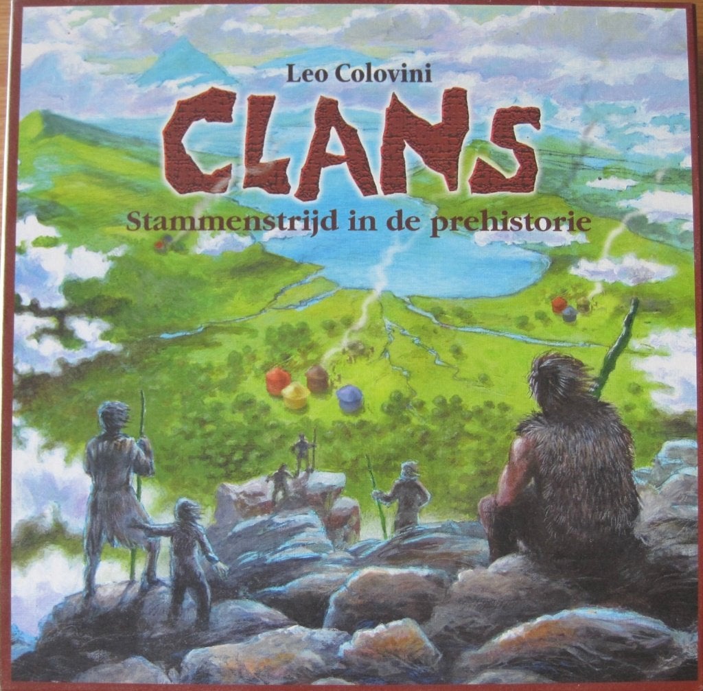bordspel Clans - Stammenstrijd in de prehistorie - nieuw, Een of twee spelers, Ophalen of Verzenden, Nieuw, Winning Moves