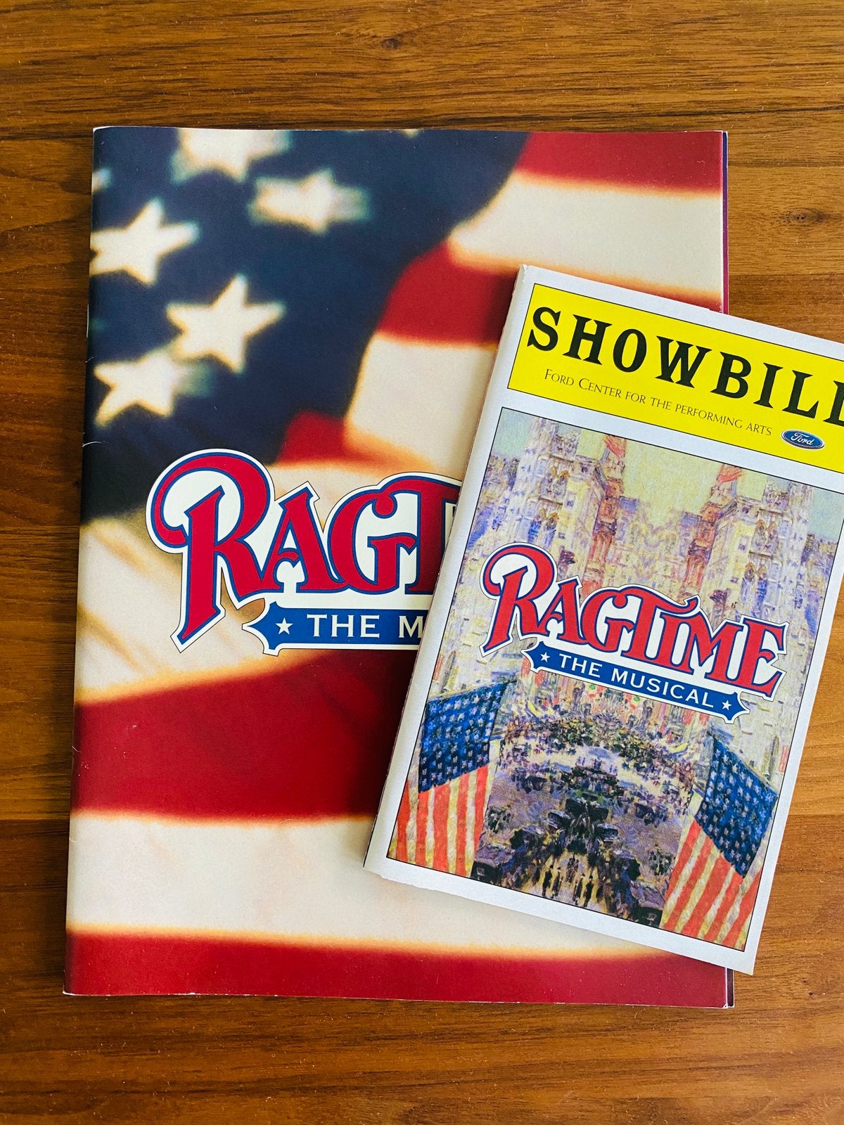 Ragtime National Tour Souvenir Program + Showbill (Broadway), Boeken, Ophalen of Verzenden, Zo goed als nieuw, Ballet of Musical