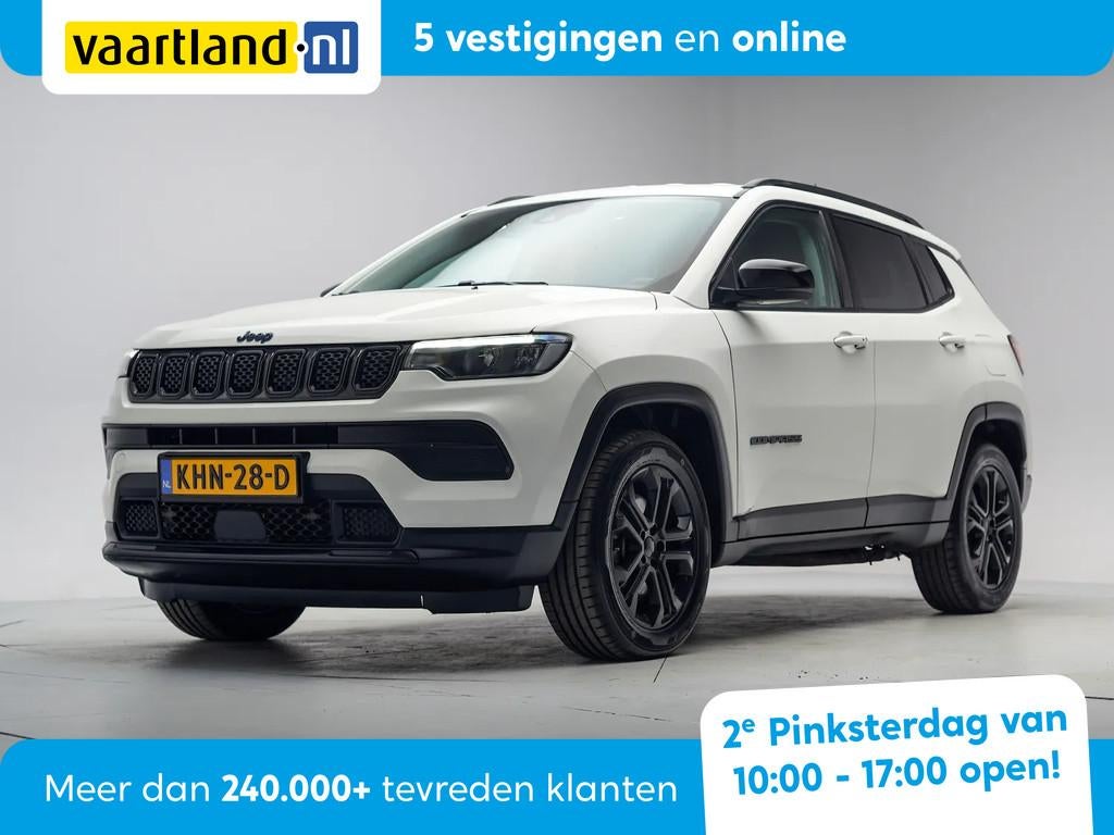 Jeep Compass 4xe 190 Plug-in Hybrid Night Eagle [ Apple/Andr, Auto's, Automaat, Wit, Bedrijf, Vierwielaandrijving