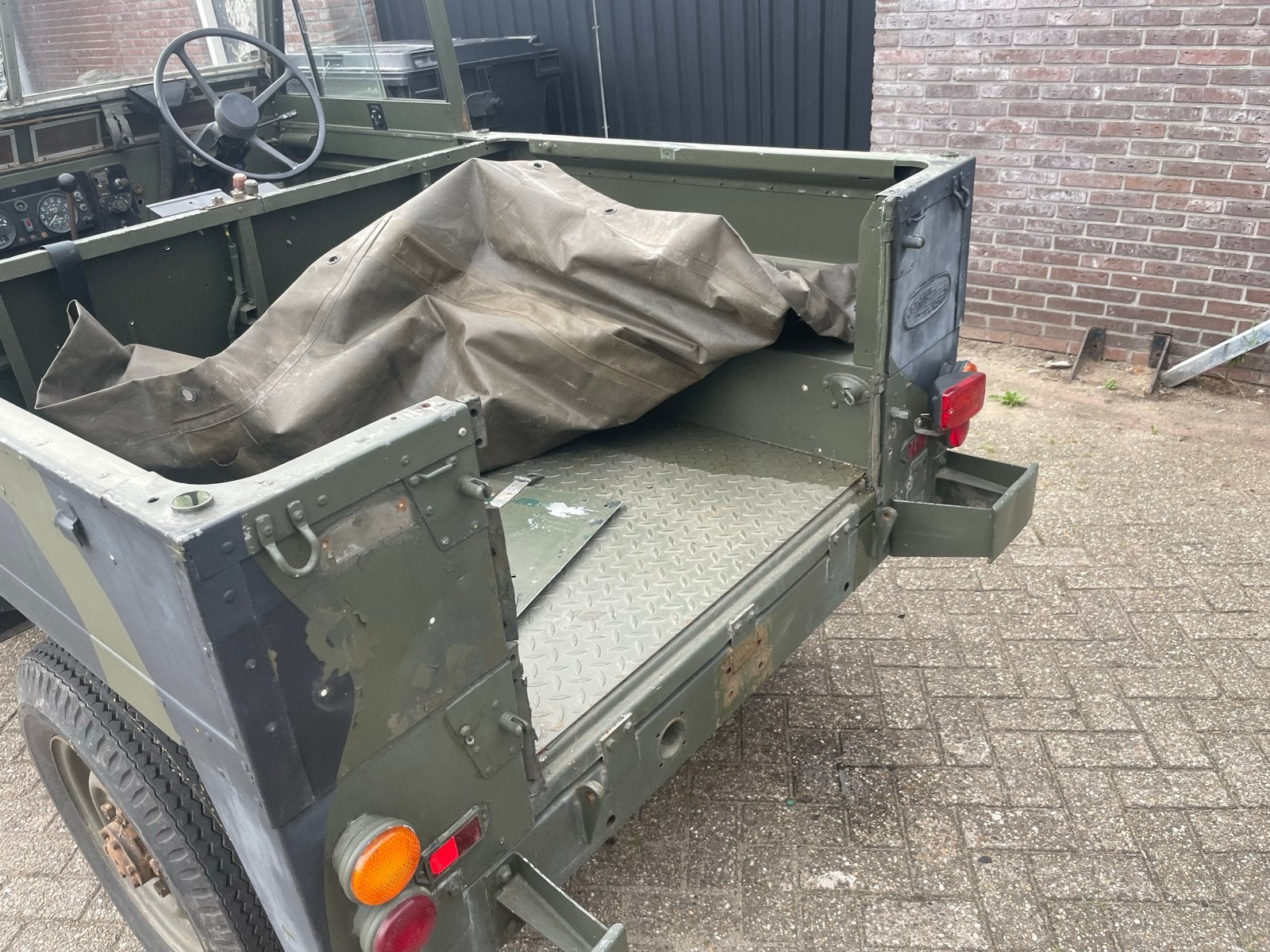 Oldtimer Landrover lightweight, Auto's, Oldtimers, Particulier, Land Rover, Benzine, SUV of Terreinwagen, Handgeschakeld, Groen