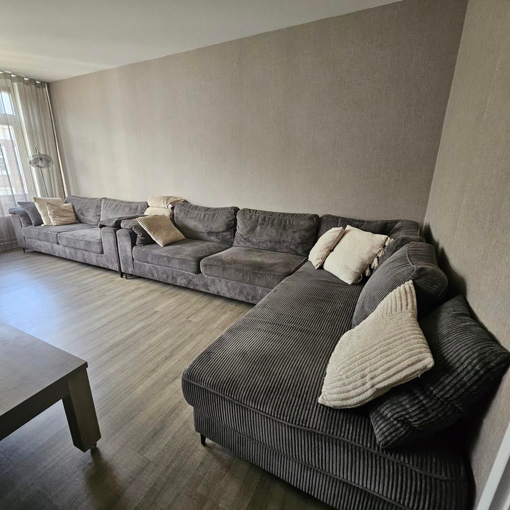 Loungebank Corduroy, Ophalen of Verzenden, Zo goed als nieuw, Stof