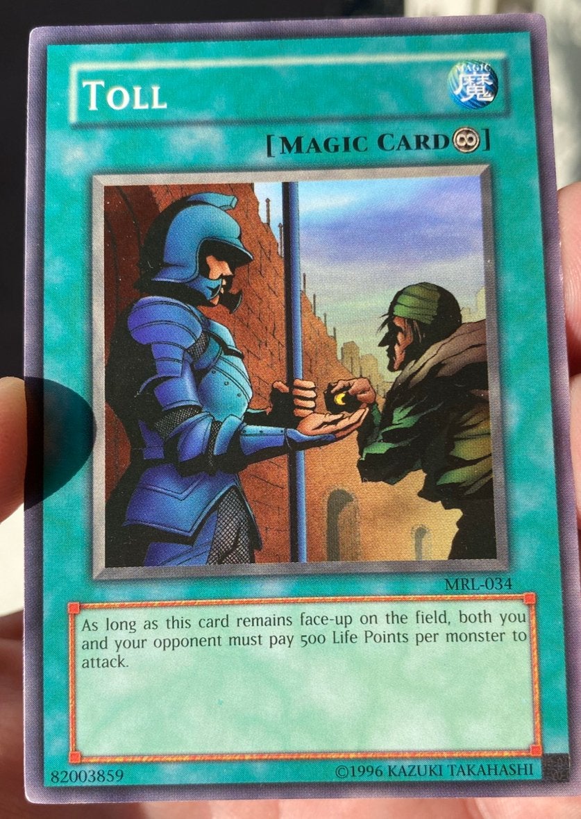 Yu-Gi-Oh! Toll MRL Old US Magic Print !, Ophalen of Verzenden, Gebruikt, Losse kaart