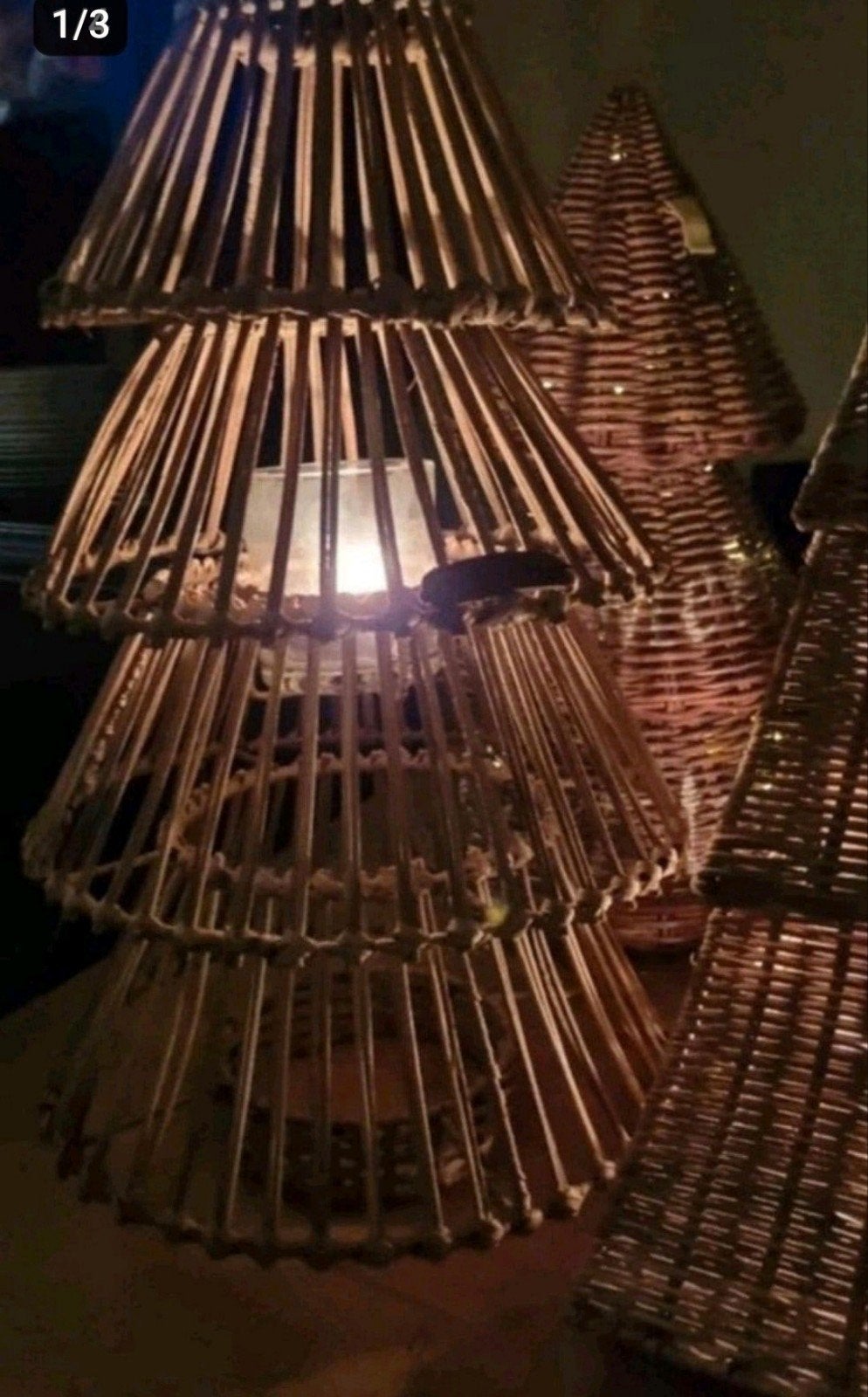 Riviera maison rattan kerstboom christmas tree, Ophalen, Nieuw