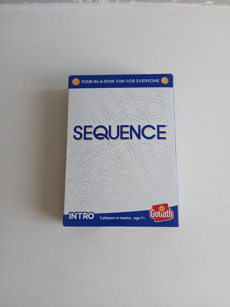Sequence bordspel van Goliath - Zo goed als nieuw, Hobby en Vrije tijd, Gezelschapsspellen | Kaartspellen, Zo goed als nieuw, Een of twee spelers