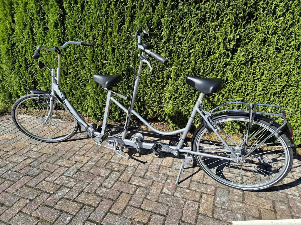 Deelbare tandem, Fietsen en Brommers, 55 cm of meer, Ophalen, Zo goed als nieuw, Minder dan 10 versnellingen