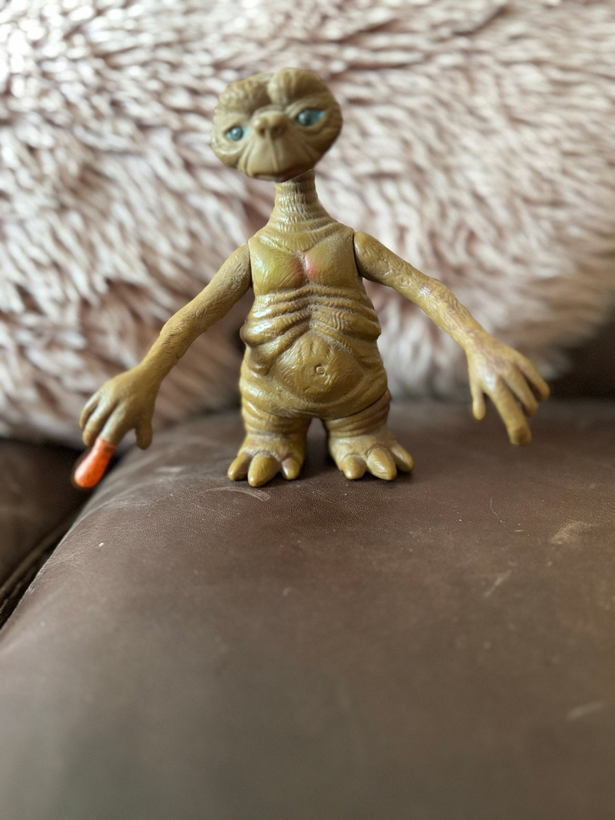 E.T. figuur 15 cm - plastic (lampjes defect), Ophalen of Verzenden, Gebruikt