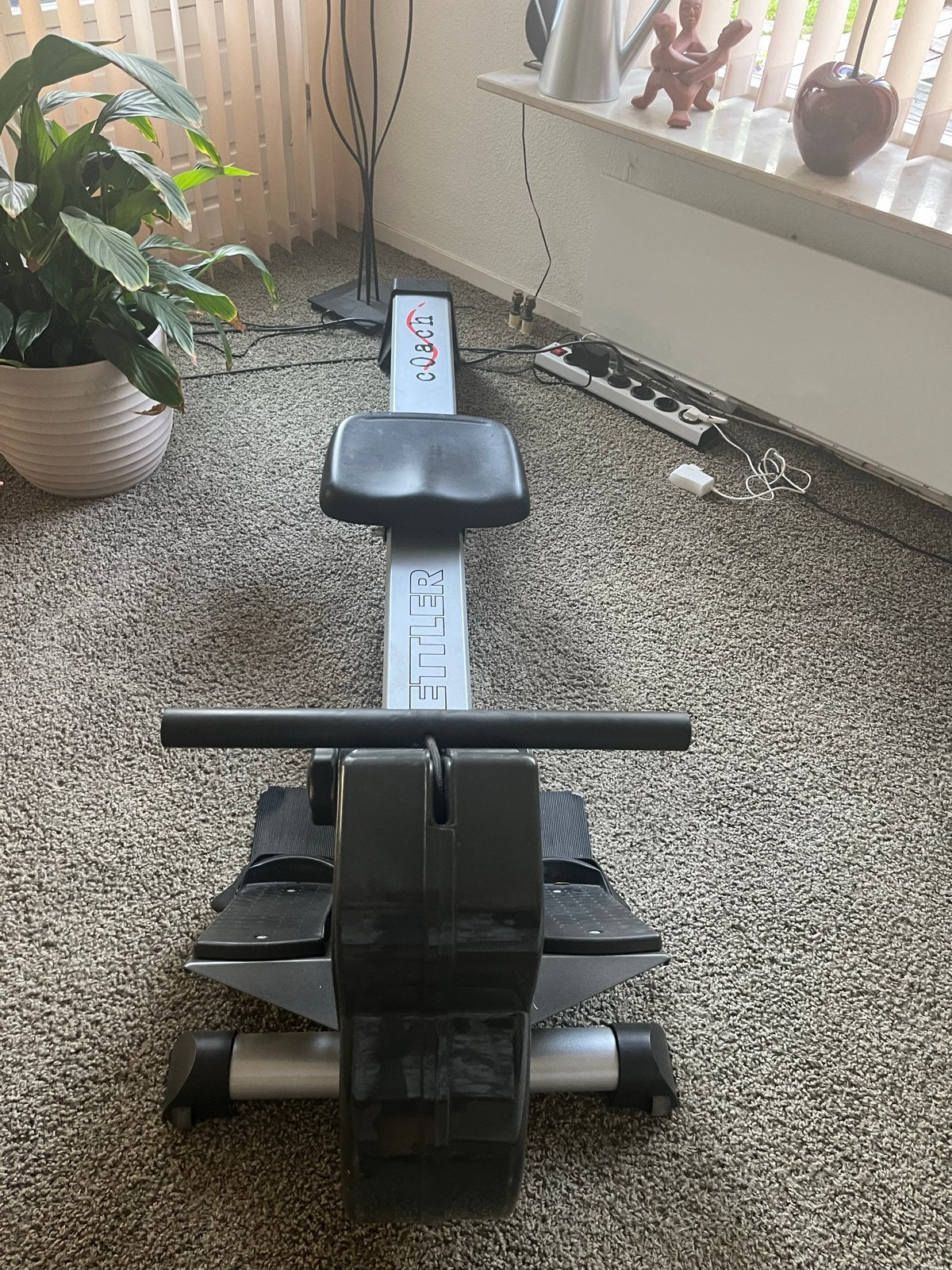 Kettler Coach Roeitrainer - in zeer goede staat, Sport en Fitness, Ophalen, Gebruikt, Metaal, Roeitrainer