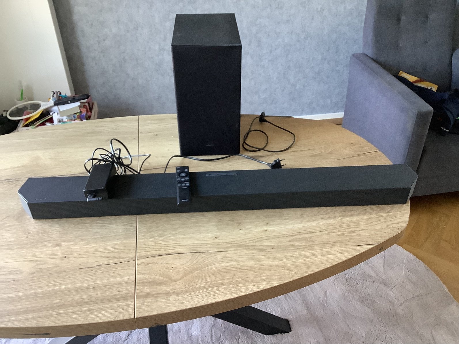 Samsung soundbar, Audio, Tv en Foto, Ophalen, Zo goed als nieuw