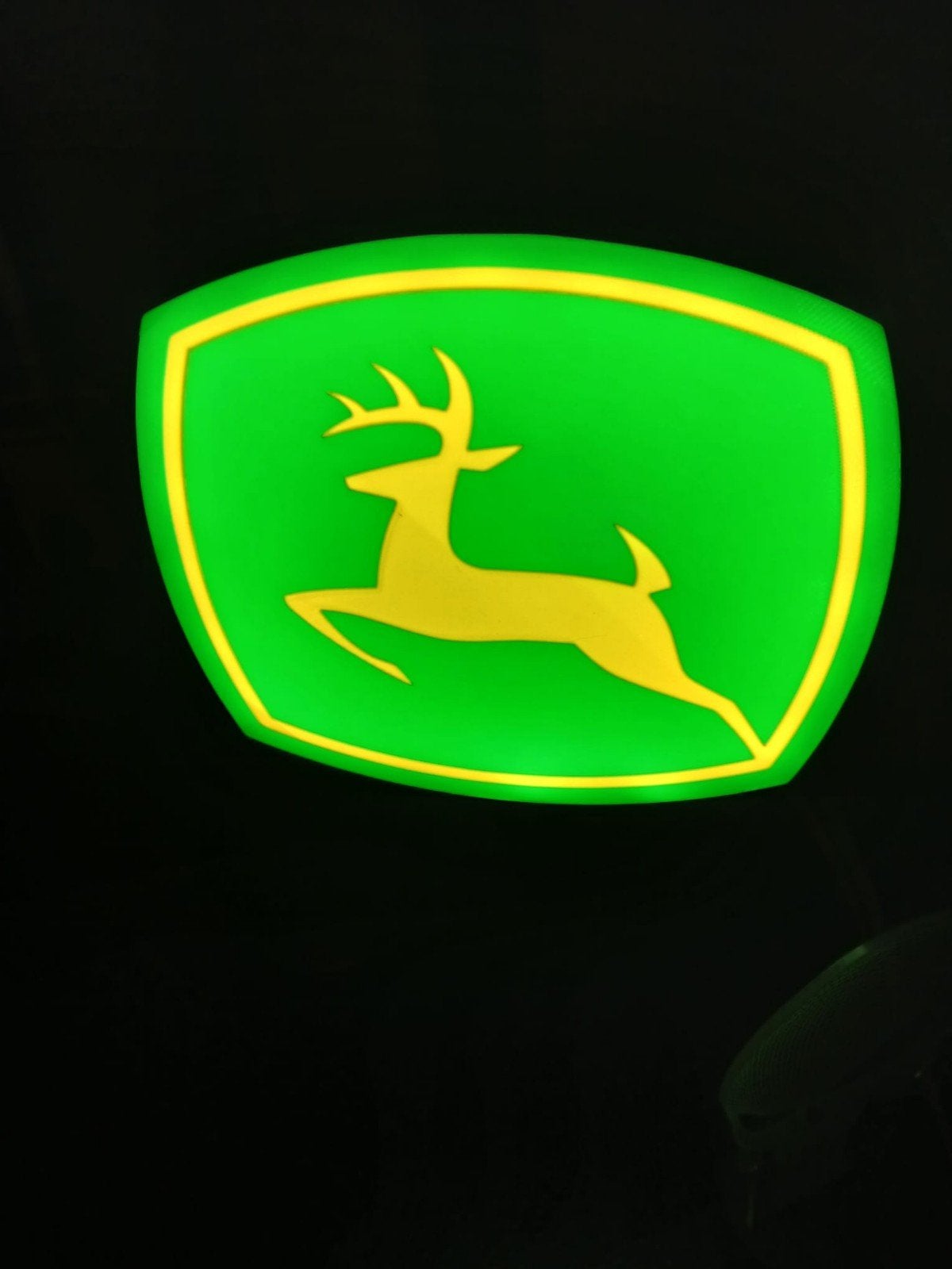 John Deere Logo LED Verlichting, Ophalen of Verzenden, Nieuw