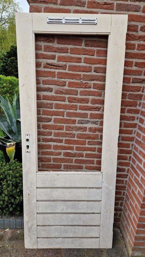 Balkondeur 83x101,5 cm, Ophalen, Gebruikt, 80 tot 100 cm, Minder dan 200 cm
