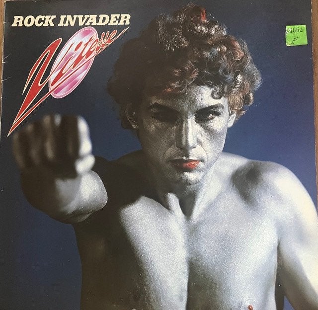 Aangeboden lp Vitesse; Rock Invader, Cd's en Dvd's, Vinyl | Rock, Ophalen, Gebruikt, 12 inch, Poprock