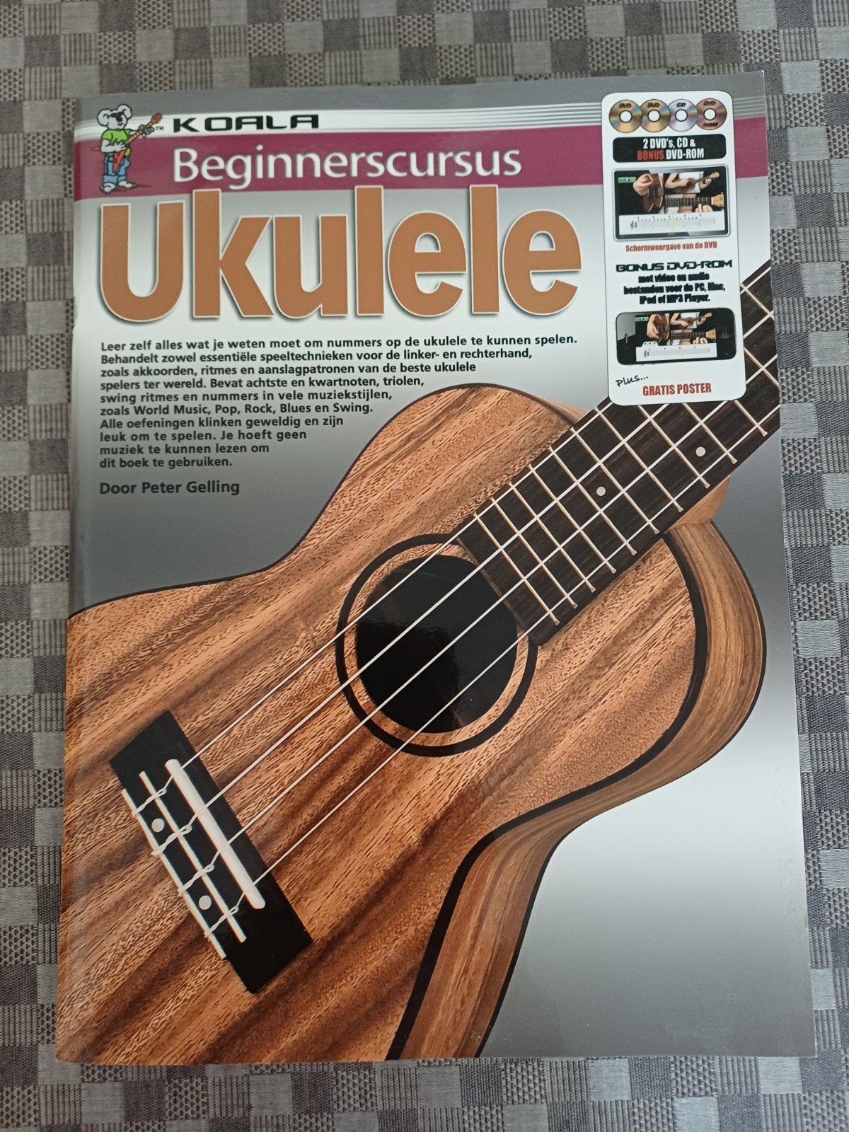 Koala beginnerscursus Ukulele, nieuw, Ophalen of Verzenden, Nieuw, Les of Cursus, Religie en Gospel