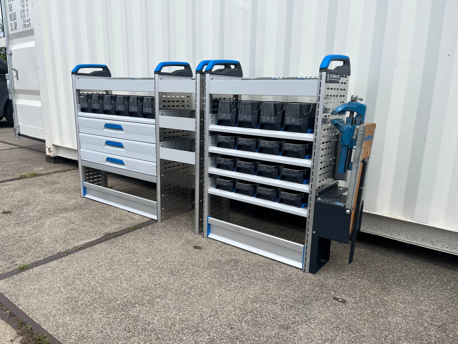 Nieuwstaat Sortimo Bedrijfswagen inrichting, Auto diversen, Ophalen, Zo goed als nieuw