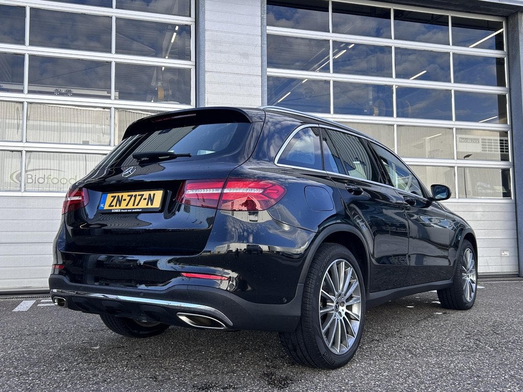 Mercedes-Benz GLC-klasse 250 4MATIC Sport Edition Premium |, Auto's, Gebruikt, 4 cilinders, Leder en Stof, Zwart