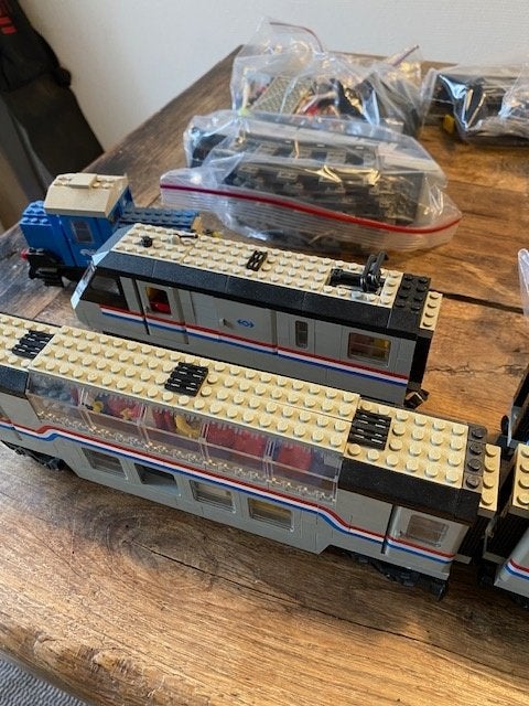 lego Systeem treinen 4547/4558/10002/ 7760, Overige thema's, Lego, Ophalen of Verzenden, Zo goed als nieuw