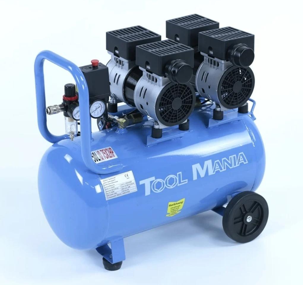 Toolmania LH5002 compressor, Doe-het-zelf en Verbouw, Compressors, Ophalen, 6 tot 10 bar, Zo goed als nieuw, Minder dan 200 liter/min