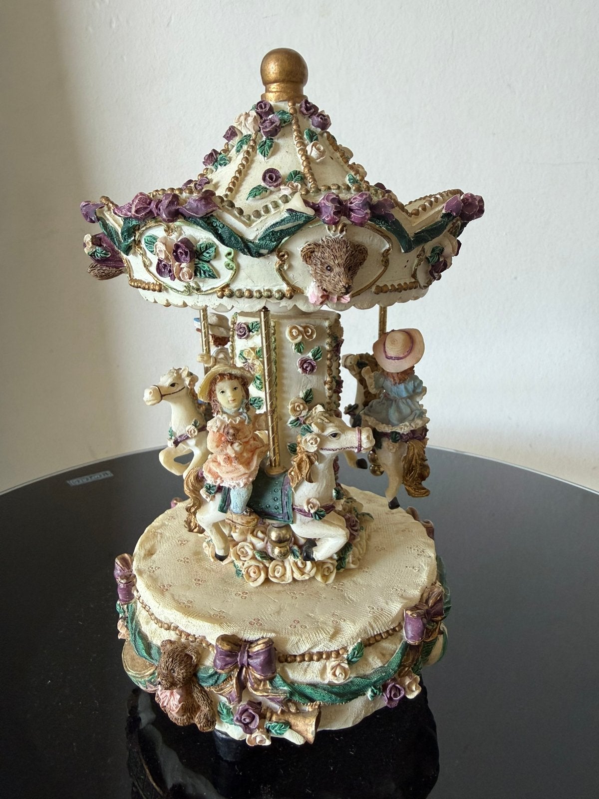 Victoriaanse carrousel - speeldoos | Regency Fine Arts, Antiek en Kunst, Curiosa en Brocante, Ophalen of Verzenden