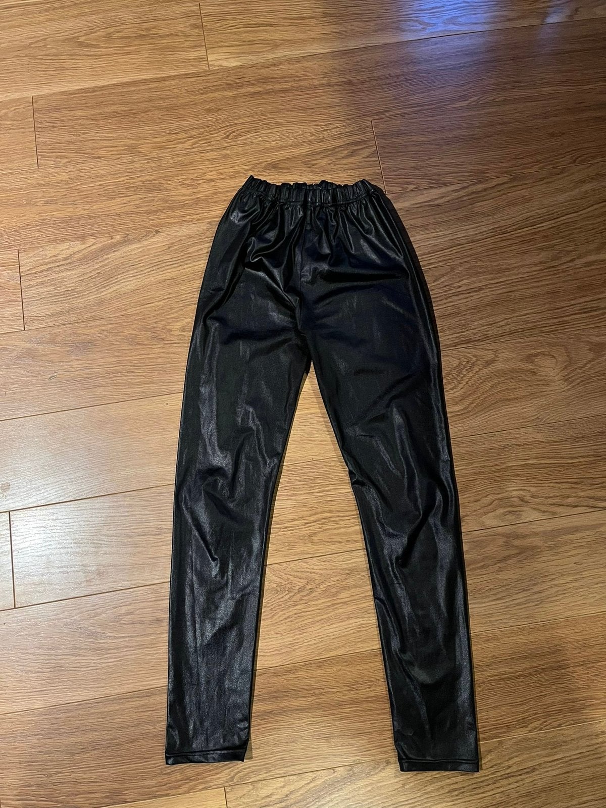 Nepleren broek maat S, Kleding | Dames, Broeken en Pantalons, Zwart, Ophalen of Verzenden, Zo goed als nieuw, Maat 36 (S)
