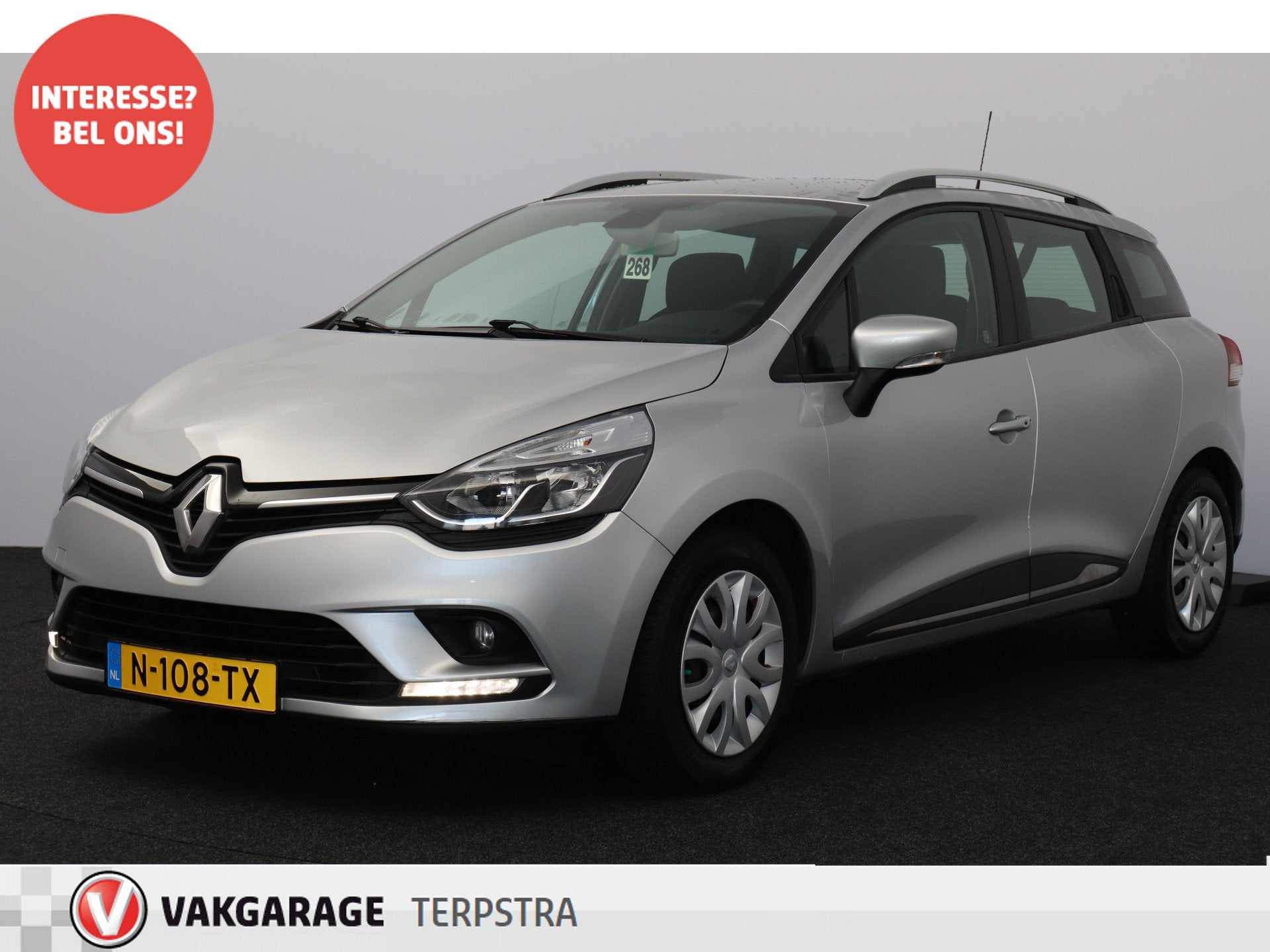 Renault Clio Estate 0.9 TCe Zen/ LED Dagrijverl/ Trekhaak/ K, Auto's, Voorwielaandrijving, 898 cc, Stof, Gebruikt