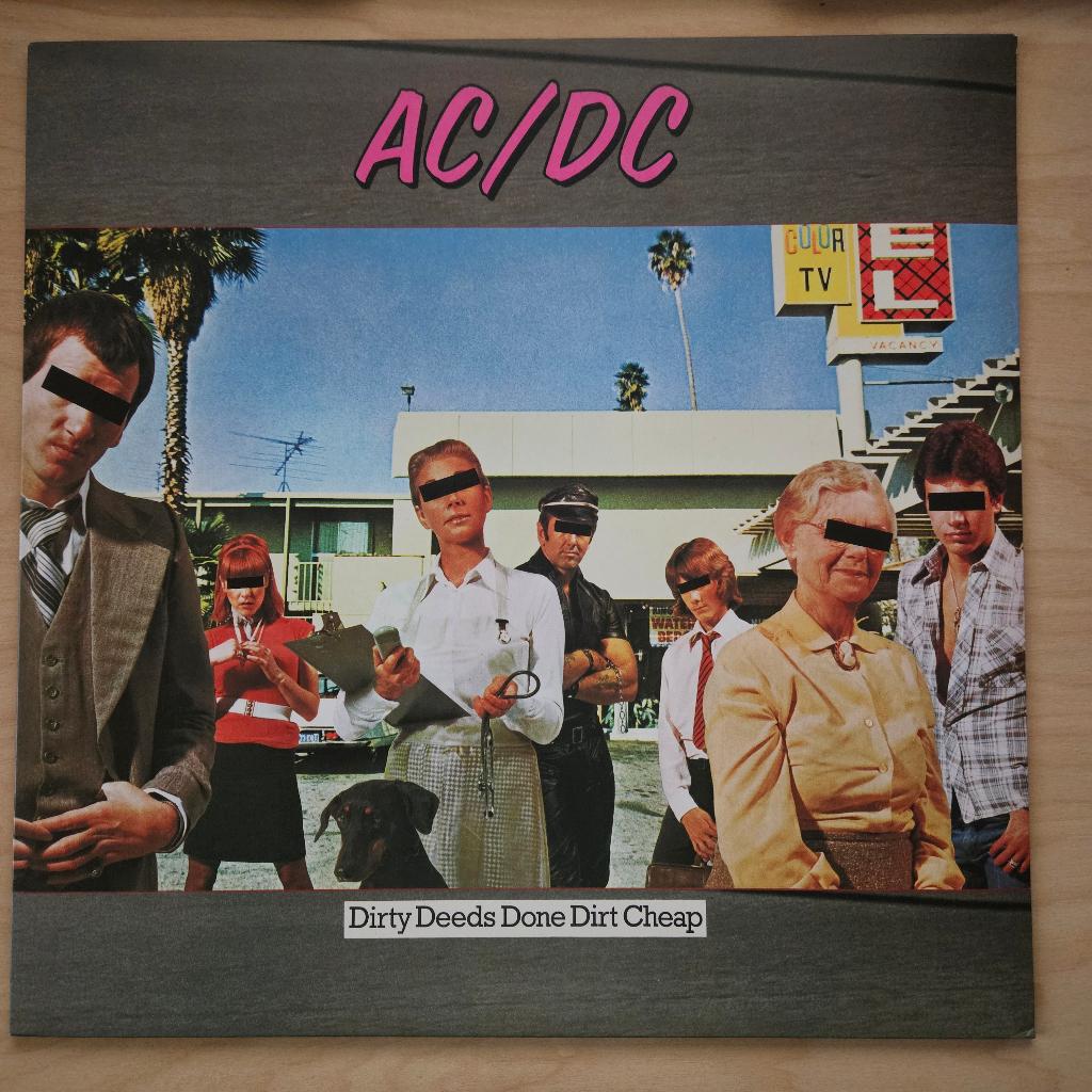 4 Albums van AC/DC - LP's, Cd's en Dvd's, Vinyl | Rock, Ophalen, Zo goed als nieuw, 12 inch, Rock-'n-Roll