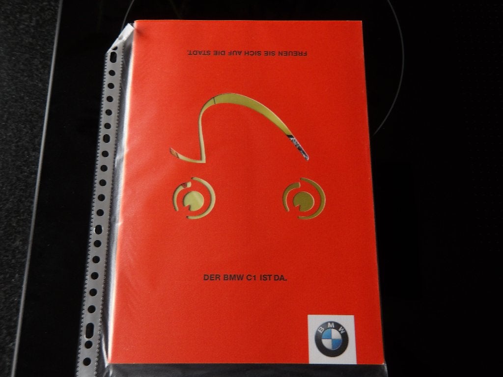 BMW C1 Promotionele Brochure, Ophalen of Verzenden, BMW
