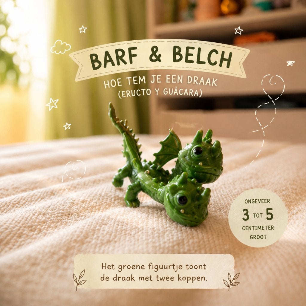 Hoe tem je een draak, Barf & Belch groen, Kinderen en Baby's, Speelgoed | Actiefiguren, Ophalen of Verzenden, Zo goed als nieuw