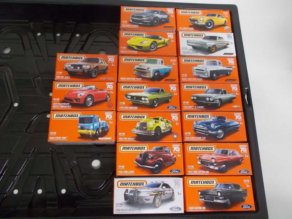 matchbox nieuw in doos diverse merken auto's power grabbs, Ophalen of Verzenden, Nieuw, Auto, Matchbox