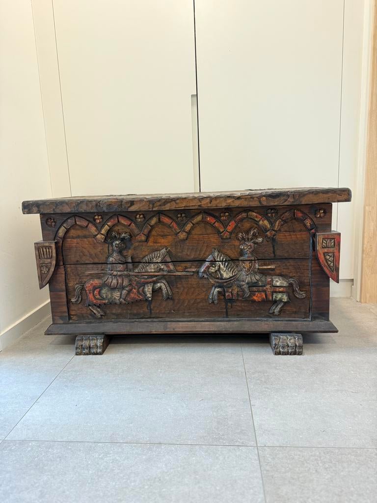 Mooie antieke (deken)kist!, Huis en Inrichting, Woonaccessoires | Kisten, Ophalen, Zo goed als nieuw, 100 tot 150 cm