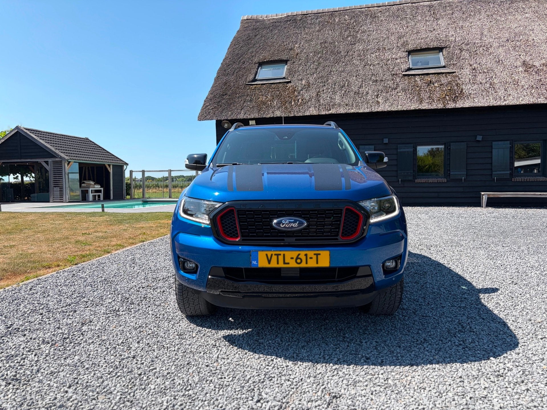 Ford Ranger 2.0 EcoBlue Wildtrak Supercab, Auto's, Ford, Gebruikt, 4 cilinders, Blauw, Bedrijf