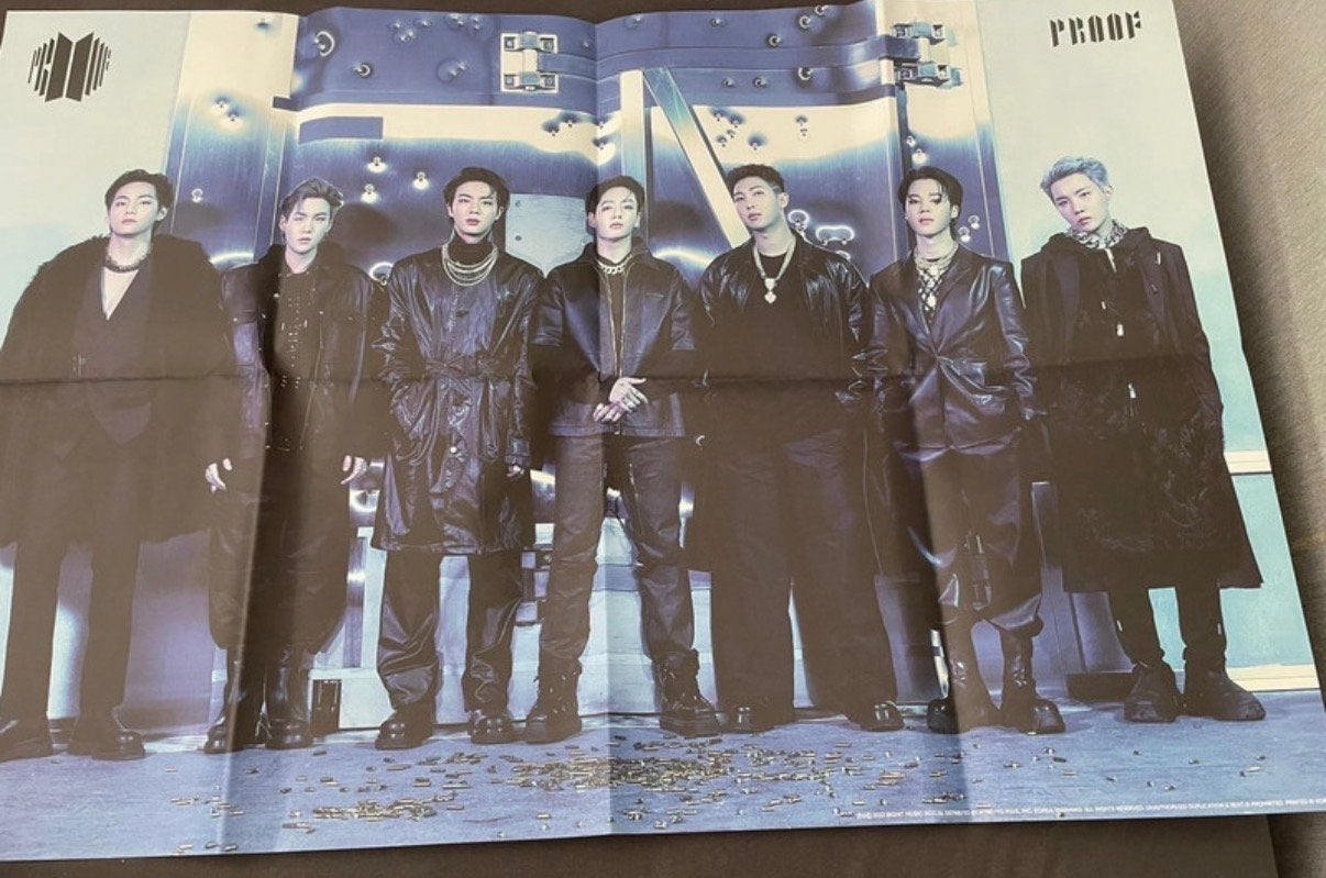 BTS poster (proof), Ophalen of Verzenden, Zo goed als nieuw