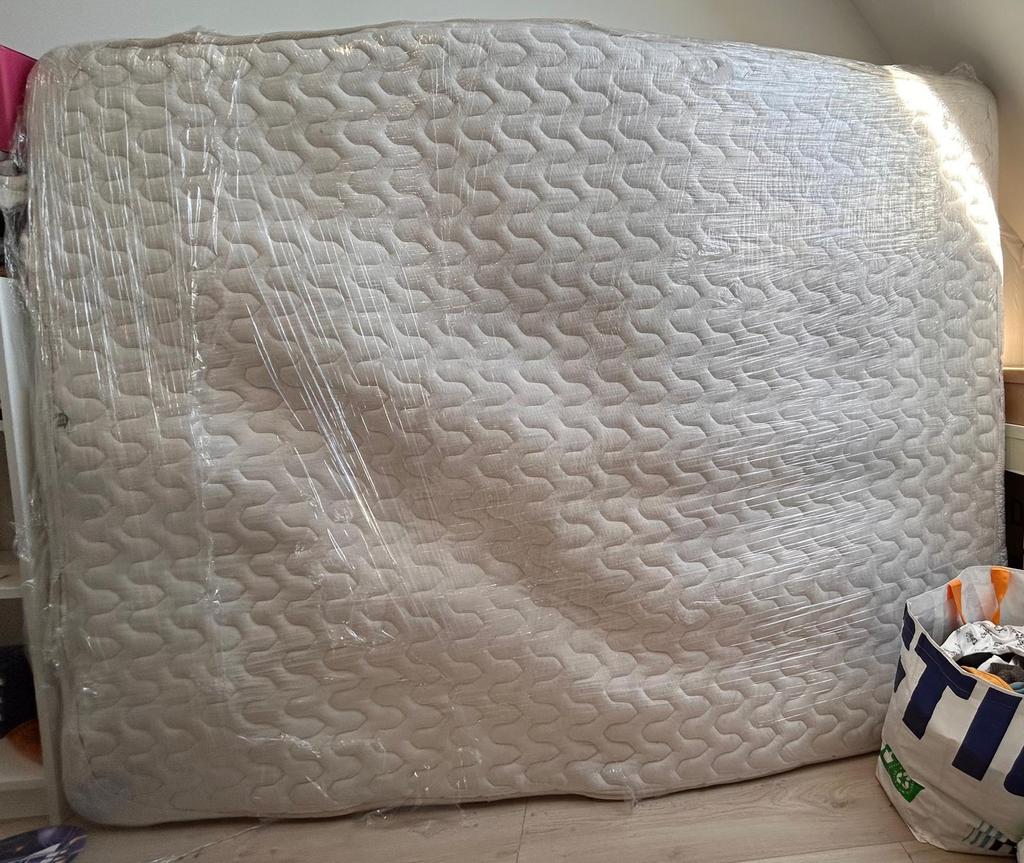 Dreamland pocket spring matras 155x200, Huis en Inrichting, Ophalen, Zo goed als nieuw, Tweepersoons, 160 cm