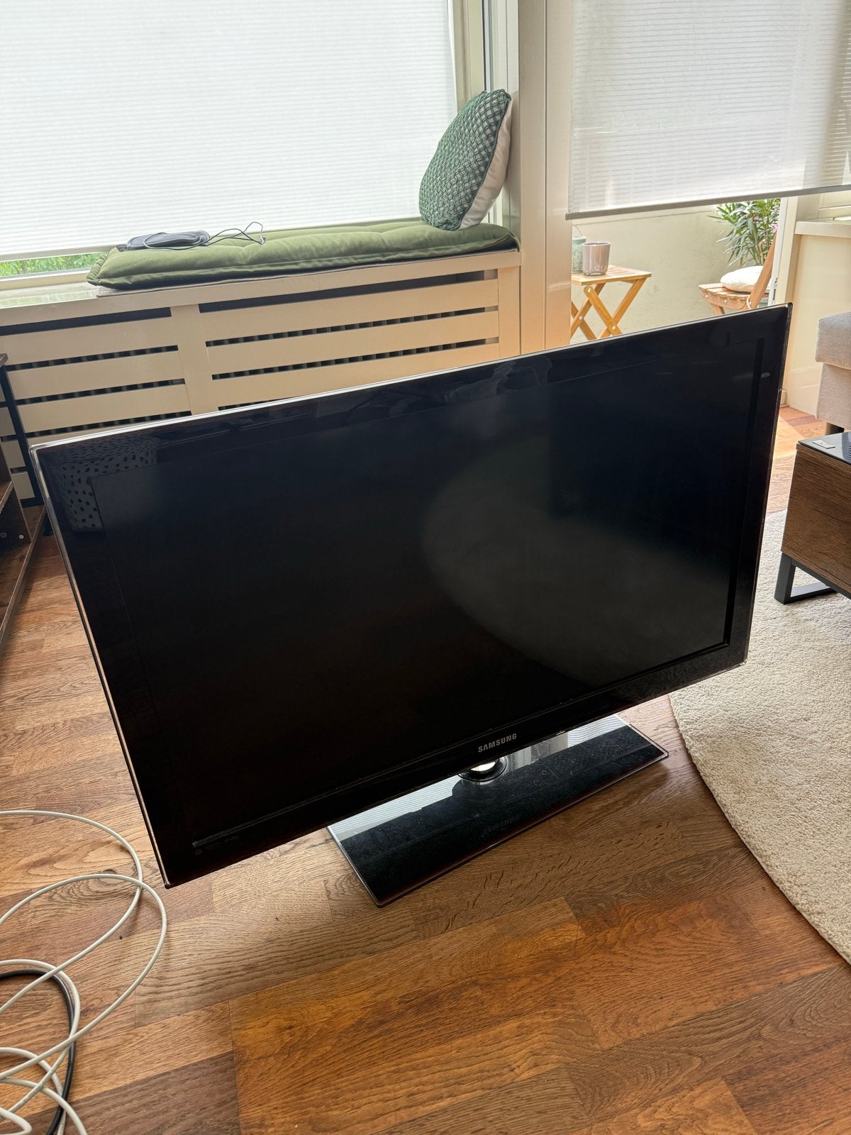 Samsung LE40C550J1W LCD TV - 102 cm (40 inch) Full HD, Ophalen, Gebruikt, 50 Hz, LCD