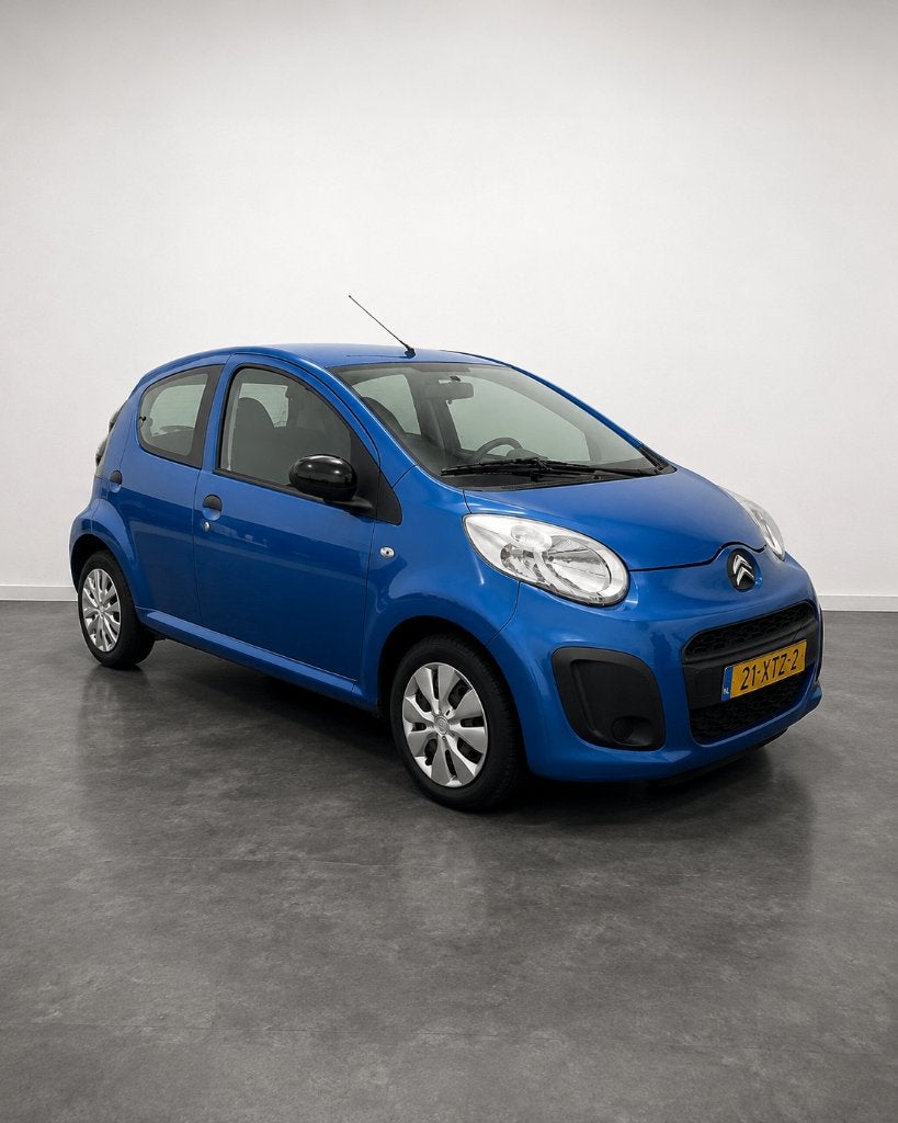 Citroën C1 1.0 – 5-deurs – Airco – NAP – 4 nwe banden, Auto's, Voorwielaandrijving, Zwart, C1, Origineel Nederlands