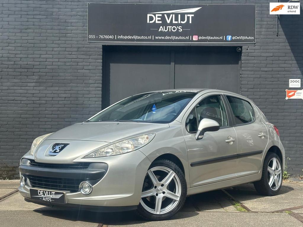 Peugeot 207 1.4 VTi Look | Airco | Elek Ramen | Radio Cd Spe, Voorwielaandrijving, Zwart, Origineel Nederlands, Bedrijf