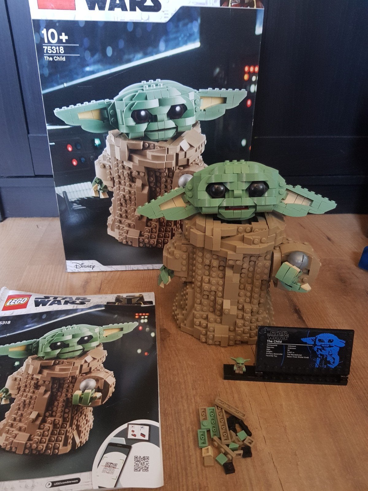 Lego baby yoda 75318, Star Wars, Lego, Ophalen of Verzenden, Zo goed als nieuw