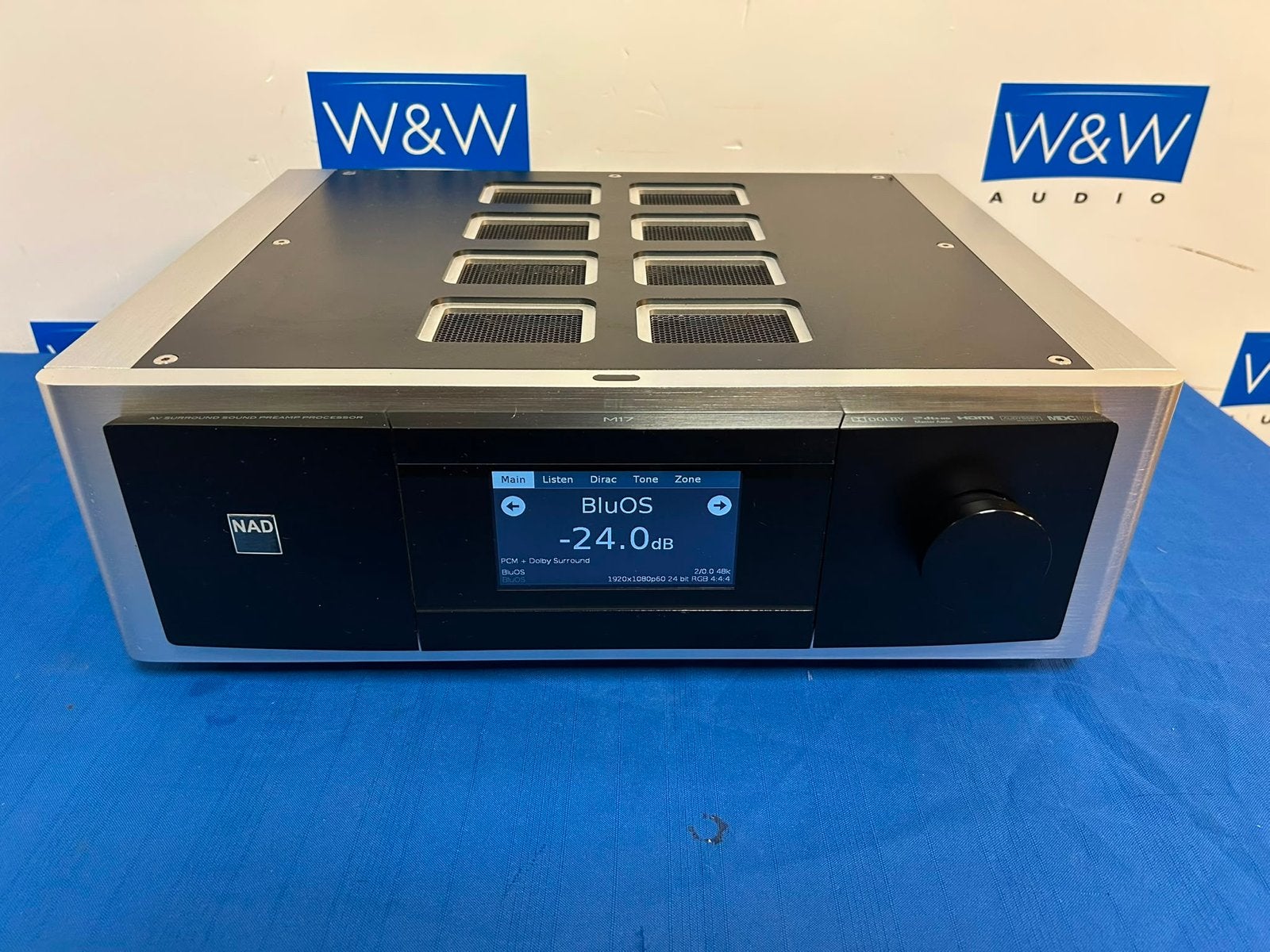 NAD Masters M17 V2 AV-processor - Topklasse met BluOS & Dira, Overige merken, ., Ophalen of Verzenden, .