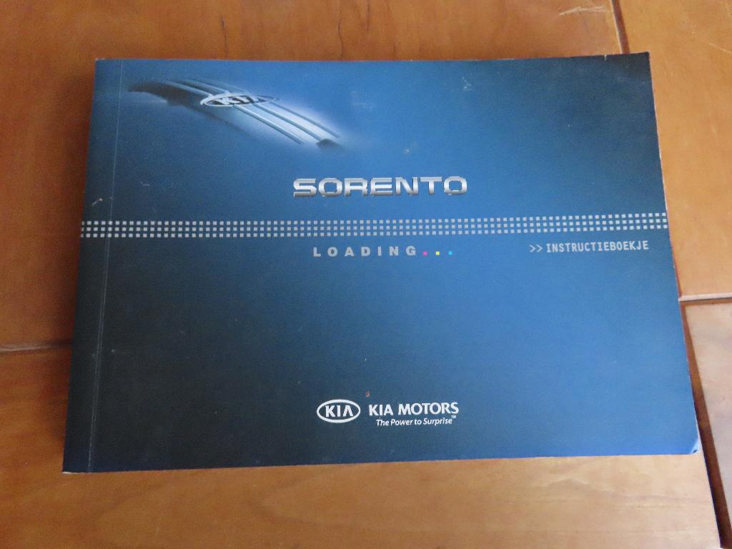 Uitgebreid instructieboek Kia Sorento 2009-2012, Auto diversen, Handleidingen en Instructieboekjes, Ophalen of Verzenden