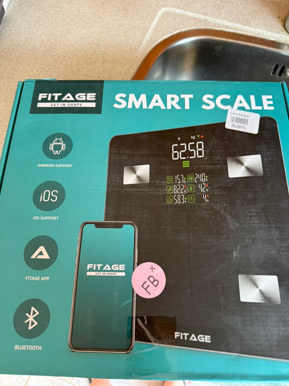 Smart weegschaal, Ophalen, Nieuw, Bestuurbaar via app