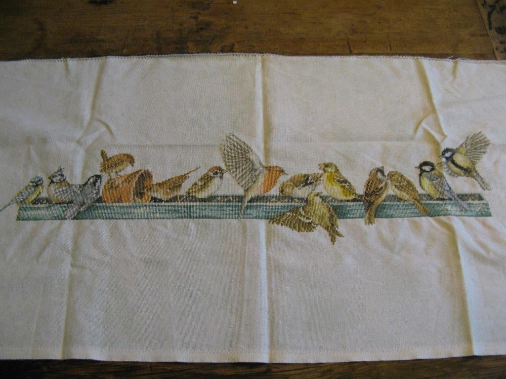 Lanarte Marjolein Bastin vogels borduren geborduurd, Ophalen, Nieuw, Borduurpakket