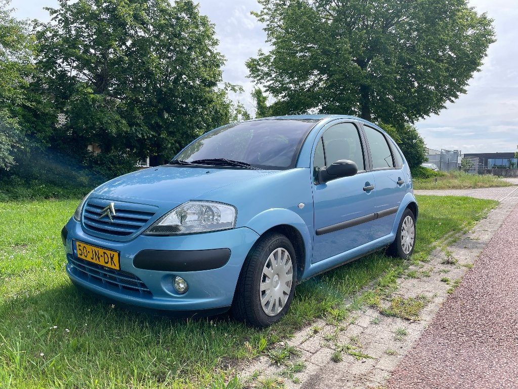 Citroën C3 1.4 I AUT - Slechts 49.218kms! - Als nieuw - 2002, Auto's, Blauw, Metallic lak, Bedrijf, Blauw