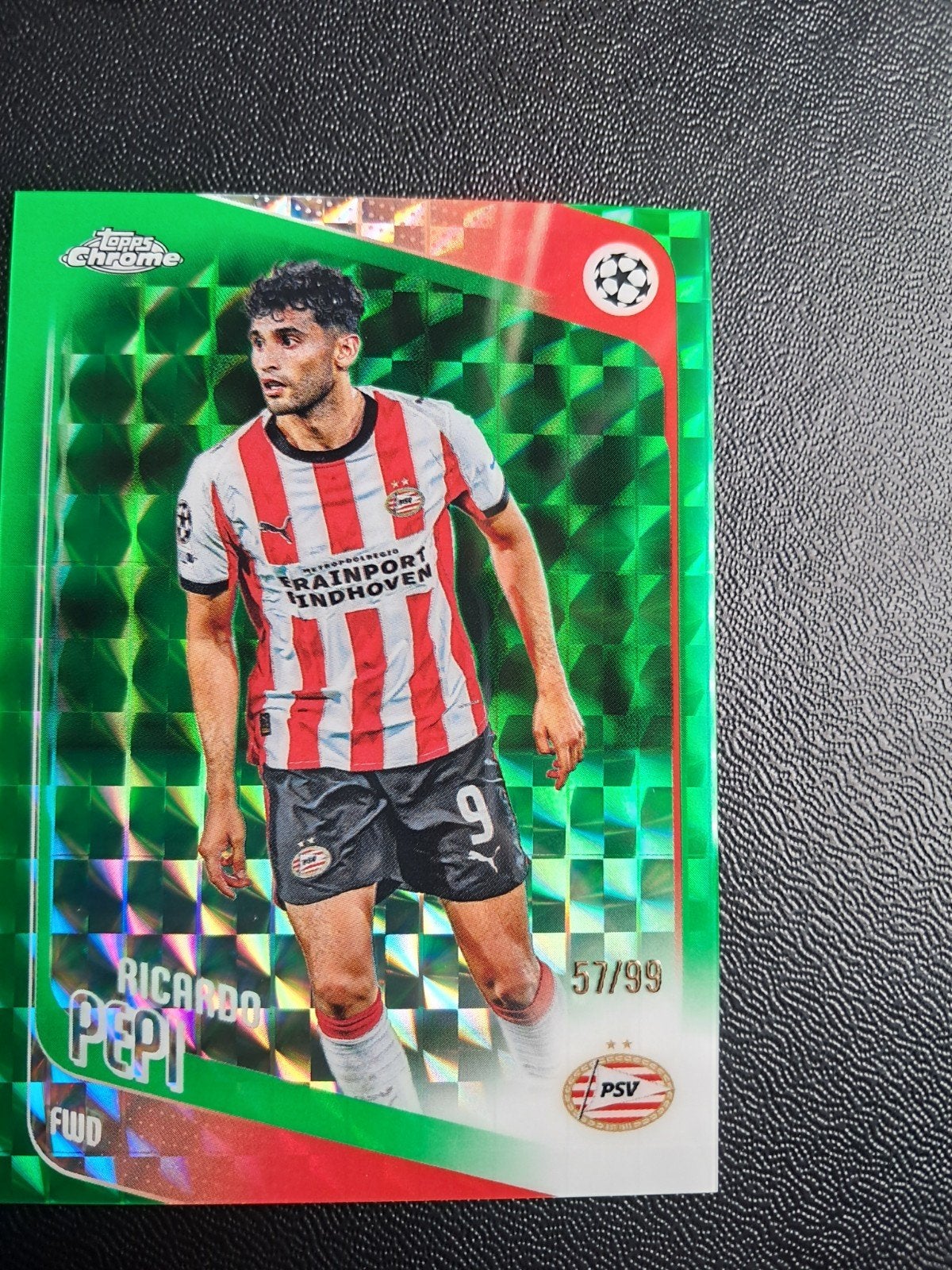 Ricardo Pepi Topps Chrome UEFA Champions League 57/99, Verzamelen, Sportartikelen en Voetbal, Ophalen, Nieuw, PSV, Spelerskaart