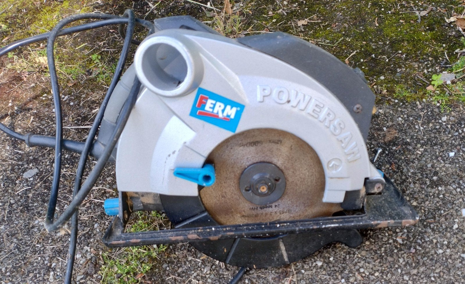 Ferm Powersaw Cirkelzaag - Gebruikt, Doe-het-zelf en Verbouw, Gereedschap | Zaagmachines, Ophalen, Gebruikt, Cirkelzaag, Ferm