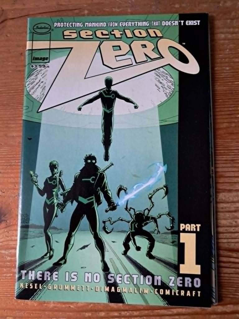 Section zero #1, Amerika, Zo goed als nieuw, Kesel, Ophalen