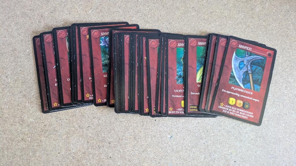 Dungeons & Dragons Fantasy in een spannend bordspel Cards, Ophalen of Verzenden