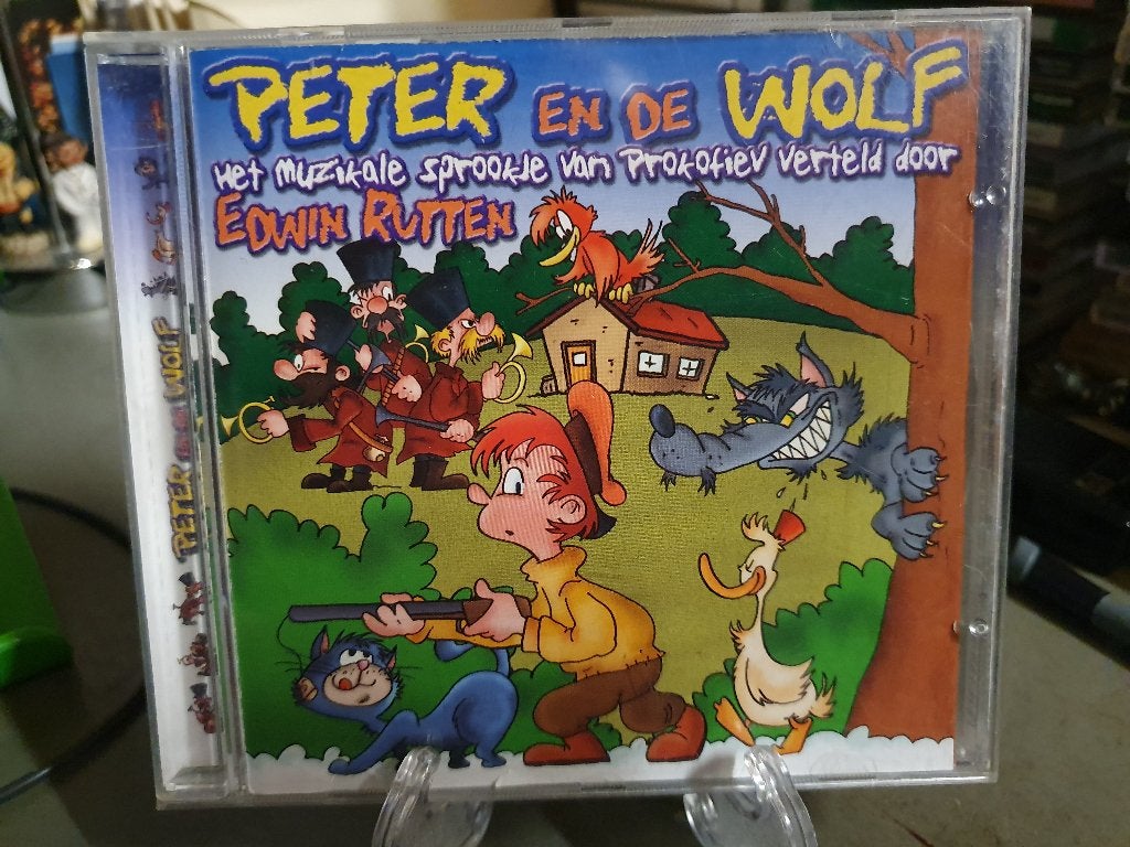 Peter en de Wolf - Edwin Rutten CD, Cd's en Dvd's, Ophalen, Romantiek, Zo goed als nieuw