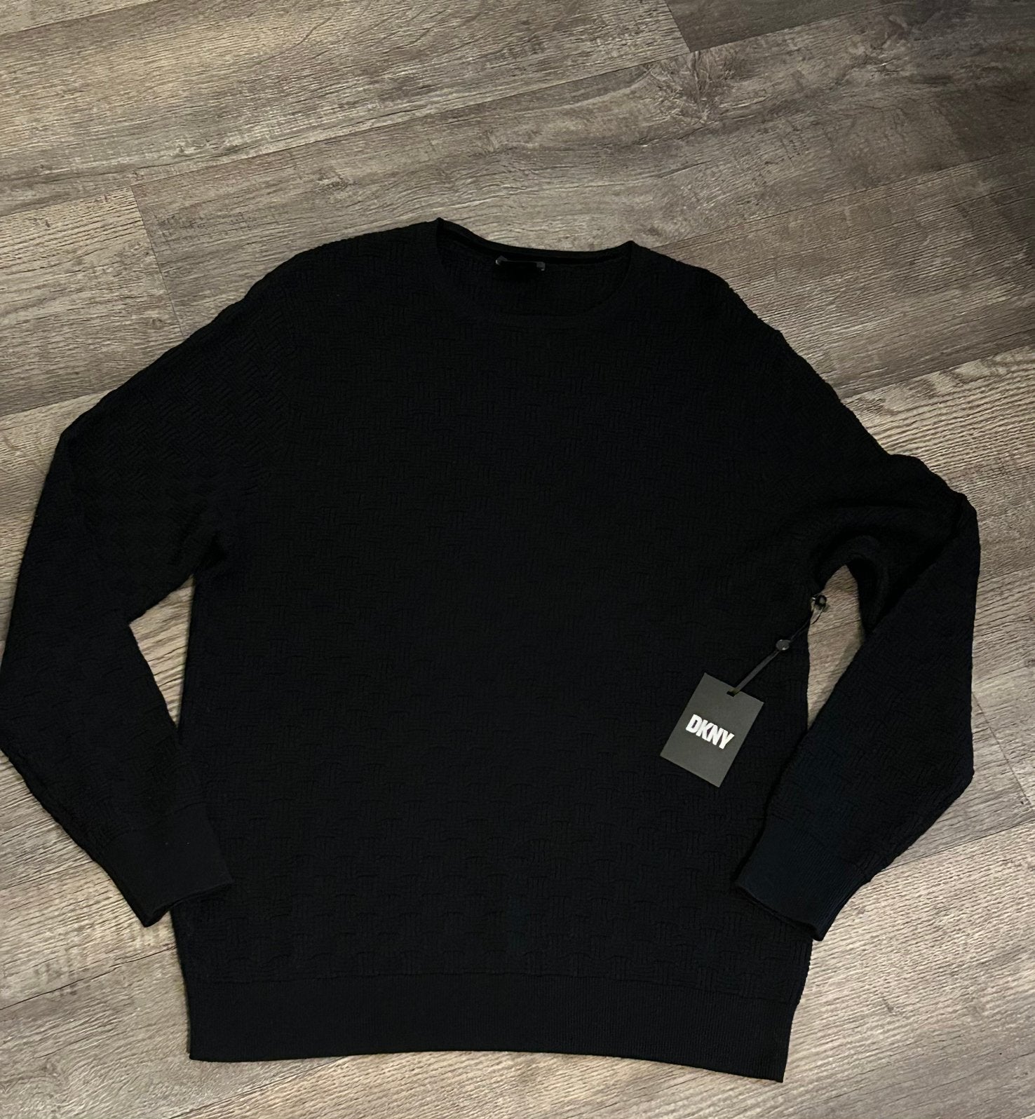 DKNY heren trui zwart, maat M, Ophalen of Verzenden, Nieuw, Maat 48/50 (M), Zwart