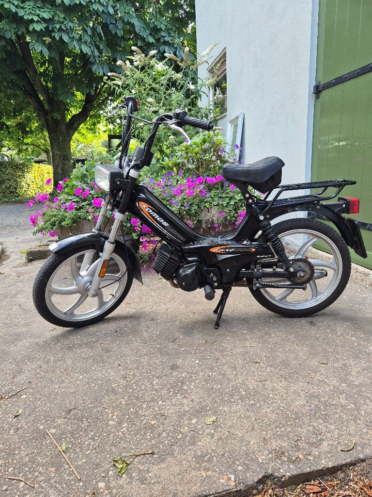 Tomos Flexer snorfiets - Zwart, Goede staat, Gebruikt, Overige modellen, Ophalen of Verzenden, 1 versnellingen