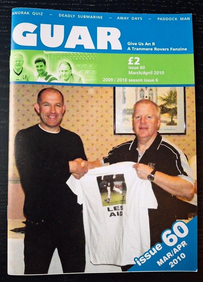 Fanzine Tranmere Rovers, Verzamelen, Sportartikelen en Voetbal, Ophalen, Zo goed als nieuw, Buitenlandse clubs, Poster, Plaatje of Sticker